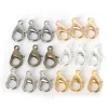 10/12/14/16mm 1000pcs Metal Lobster Clasps Hooks For Jewelry Making Finding Connect Buckle DIY Necklace LL