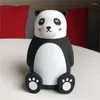 Waterflessen Cartoon Panda Glas 300 ml Draagbare Sport Outdoor Drinkbeker Voor Kind Student Grappig lekvrije Melk fles Thee Mok