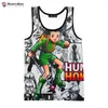 Mannen Tank Tops 2023 Est X Mode Zomer Mannen Mouwloze Lente Harajuku Persoonlijkheid 3D Gedrukt Strand Tees