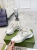 Designer skor kvinna löpare sko vintage sneaker pappa sko män springande sneakers gummitränare läder mrsh lyxtränare