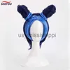 Cosplay peruki JoJo's Bizarre Adventure Golden Wind Jolyne Cujoh Kujo Wigs JoJo No Kimyou Na Bouken Buns Braids Hair Peruka Peruka Wig Cap x0901