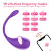 Vibratorer 10 Speed ​​App Controlled Vaginal G Spot Anal Vibrating Egg Massager Wearable Stimulator Adult Sex Toys For Women Par 230901