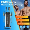 Máquina de massagem de rolo EMSzero 2 em 1 EMSlim NEO Building Estimulador muscular 4 alças RF EMS Escultura muscular 14 Tesla HIEMT Equipamento de salão de beleza para emagrecimento corporal