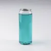 Su Şişeleri Plastik İçecek Şişesi Pop Can 500ml Zil Yuvarlak Yuvarlak Tek Kullanımlık Gıda Sınıfı Evcil Suyu Bardak