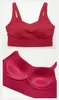 LL Completo da Yoga da Donna Set da Due Pezzi Reggiseno Pantaloni Gilet Pantaloni Excerise Sport Palestra Corsa Allenatore Casual Pantaloni Lunghi Elastici a Vita Alta Abbigliamento Sportivo Tute