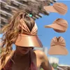 Visors Polyamid Sun Chroe szerokie grzbiet sunhat kobiety na świeżym powietrzu letnia czapka otwarta pusta czapka adt disor podróż nadmorski kropla plaża dostarcza dhedc