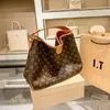 Hong Kong Tote Femme 2023 Nouvel Automne et Hiver Capacité en Cuir Véritable Banlieue Une Épaule Grand Aisselles Sac d'Âge Moyen 55% de réduction en ligne d'usine