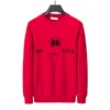 23SS Designer Sweater Lüks Erkekler ve Kadın Gradyan Jakard Mektuplar Erkek Paris Moda En Kalite T-Shirt Street Uzun Kollu Yılan Chaner Sweaters Gömlek M-XXXL8