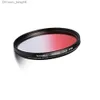 Filtros BAODELI Cinza Laranja Azul Vermelho Nd Gradiente Filtro Conceito 49 52 55 58 62 67 72 77 82 Mm para 77d Nikon A6000 Acessórios Q230905