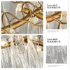 Chandeliers Modern Crystal Chandelier Lighting For Dining Room Bedroom Living Kitchen Led Copper Pendant Lamp Branch Tree