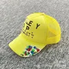 Projektantka baseballowa czapka damska kulki kulki gp graffiti cap gorras dla mężczyzn Casquette Luxe Galary Dept Hat Sunshade Hat Letters 151