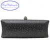 Abendtaschen Royal Nightingales Frauen Party Metall Kristall Clutches Umhängetasche Handtasche Wristlets Hard Case Clutch für Geschenk 230901