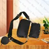 Projektantka Women Crossbody Pochette Felicie skórzane torby na ramię Messenger 3PC