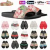 Flat Slippers Designer beach slide sandals men women slipper indoor sandal outdoor shoes Rubber summer slides platform casual Shower flip flops Size 35-45