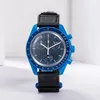 Quarz Planet Men's New Full Mercury Watch Mission Chronograph Bioceramic To Watch Edition Nylon Luxury Watch Limited 42mm Master F Teeg