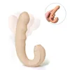 Vibratori Style Vibes Grande enorme dildo leccare la lingua vibratore giocattoli del sesso giocattolo delle signore forma del pene 230901