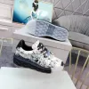 Vrouwen diamant licht maxi/f sneakers ontwerper kleine witte schoenen mode lederen canvas hoogwaardige jelly buitenshuis graffiti casual sportschoenen