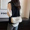 Moda coreana lichia padrão axilas para as mulheres 2023 novo nicho estilo casual tecido ombro crossbody travesseiro saco folga 85% de desconto