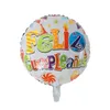 Autres fournitures de fête d'événement 50 100pcs 18 pouces espagnol joyeux anniversaire feuille d'aluminium ballon d'hélium Feliz Cumpleanos décoration Air Golobs 230901