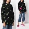 Winter Designer heren truien breien trui gebreide lange mouw Print hoodie met lange mouwen Oversized senior klassieke vrije tijd veelkleurige damesmode top