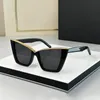 Cat Eye Sunglasses مصمم نظارات فاخرة نسخة متميزة من الدرجة الأولى جودة الحاجب على نطاق واسع