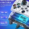 Oyun Denetleyicileri Joysticks 9 OLED/Lite/Android/iOS/PC Bilgisayar Dizüstü Bilgisayar Bluetooth Denetleyicisi için 9 RGB Gamepad 2.4G Kablosuz Joystick HKD230902