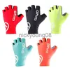 Cinco Dedos Luvas Giyo Ciclo Meio Dedo Gel Esportes Luvas de Corrida Bicicleta MTB Road Guantes Luva Ciclismo Mulheres Homens Mid-Term X0902