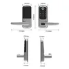 Serrature per porte Tuya WIFI Impronte digitali biometriche APP TTLock Bluetooth Password Codice scheda IC Chiave Catenaccio di sicurezza Serrature elettroniche intelligenti HKD230902