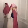 Ubranie etniczne Ramadan Khimar muzułmańskie islamskie kobiety jedna pętla koszulka hidżab head chusta arabska instant turbrap headwrap malaysia szalę szaliki