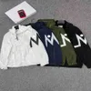 Franch Luxury Brand Windbreaker Mens Hooded Jacket Lightweight Sun Protection Clothing Spring Jackets Sleeve Arm NFC Funktionsdesigners Män klädhål