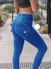 Women's Jeans High Waist Push Up Jeans Woman Streetwear Skinny Denim Pant Mujer Blue Stretch Spandex Pencil Jeggings Tracksuit Spodnie Damskie Q230901