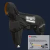 犬のアパレル防水レインコート中程度の大きな犬用レインコートジャンプスーツレインコート屋外ペット服子犬ドーバーマンラブマンラブマンハスキージャケット230901