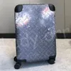 Horizon 55 багажный чемодан жесткий настольный покрытый кожаный кожа TTIM Designer Aduminum Adplaware Adware Box Pult Supper застежка -замыкания