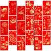 Cadeauverpakking China Lentefestival Rode portemonnees Geluksenvelop Chinees Jaar Cartoon Enveloppen