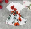 designer meisje Jurk Kinderen Bloem Prinses Feestjurken Kinderkleding Verjaardag Bruiloft Jurk babykleding