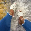 Terlik Konforlu Sıradan Kadınlar Açık Mekan Ayakkabı Seyahat Plaj Sandal Ev Slaytları Bayanlar Flip Flops 2023 Yaz Pu Deri Çok Renk
