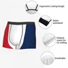 Underpants Men's Panties Boxers Underwear Flag Of France Sexy Male Shorts