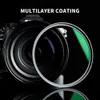 Filters K F CONCEPT UV Filter Lens MC Ultra Slim Optics with Multi Coated Protection 37mm 49mm 52mm 58mm 62mm 67mm 77mm 82mm Q230905