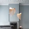 Hanglampen Italië Design Led Moderne Lamp Minimalistische Slaapkamer Eettafel Villa Opgeschort Holle Houten Berkenverlichting