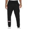 pantaloni della tuta da uomo ragazze larghe tasche confezionate dritti alti ogger Bodybuilding Bottoms Pantaloni sportivi skinny Lettera maculata skateboard hip-hop da donna