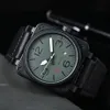 Designer polshorloges Heren dameshorloges Mode Vierkant mechanisch uurwerk Horloge Automatisch BR-merk zakelijk polshorloge Modern sportpolshorloge Montres-armband