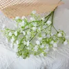 Decorative Flowers Artificial Gypsophila White Pink Bouquet DIY Handmade Babysbreath Fake Plants Floral Arrange For Wedding Home Decoration