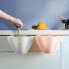 Les armoires de cuisine peuvent être suspendues, poubelles de type fleur, boîte de rangement en plastique sans couvercle, panier