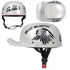 Motorhelmen Zomer Baseball Cap Helm Kinderscooter Elektrische fiets ABS Half M-XL