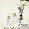 Incense Qingcha Difuser Essential Oil 100ml Flower Tea Aromatherapy Reed Diffuser Sets Lasting Wardrobe No Fire Fragrance for Home Decor x0902
