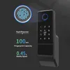 Дверные блокировки Tuya Wi -Fi Smart Door Lock Bocde Biometric Locks Grints Digital Electronic Block Приложение удаленное разблокирование пароля без ключа SmartLife HKD230902