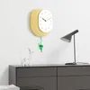 Wandklokken Luxe Stickers Woonkamer Scandinavisch Design Stijlvol Kinderklok Bureau Slaapkamer Orologio Da Parete Home SQCYH