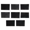 Jewelry Pouches Storage Tray Stackable Flannel Display Holder Organizer Box For Show Case Women Gifts Home Store Drawers