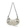 Miniature New Crescent Heavy Industry Locomotive Underarm Chain Single Shoulder Crossbody Bag B60