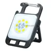 Facklor Mini Strong Light Keychain Flashlight Laddning Multifunktionell hushåll Portable Light LED Portable Work Lights HKD230902